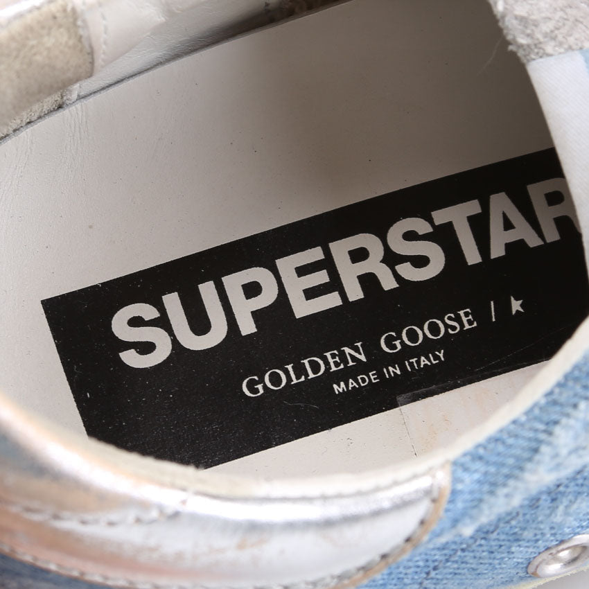 Superstar Sneaker Size 39 Denim/Pink