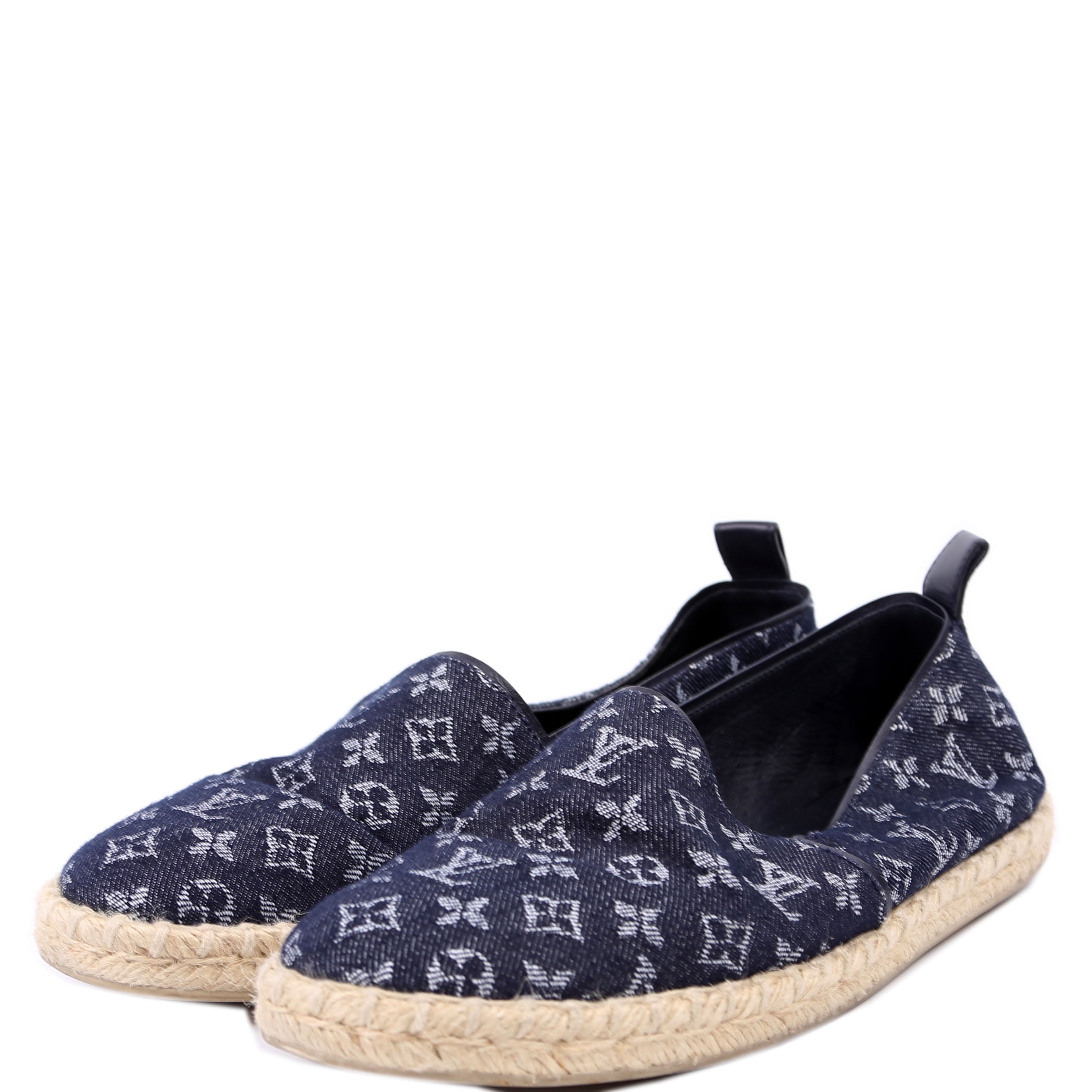 Waterfall Espadrille Size 39.5 Blue