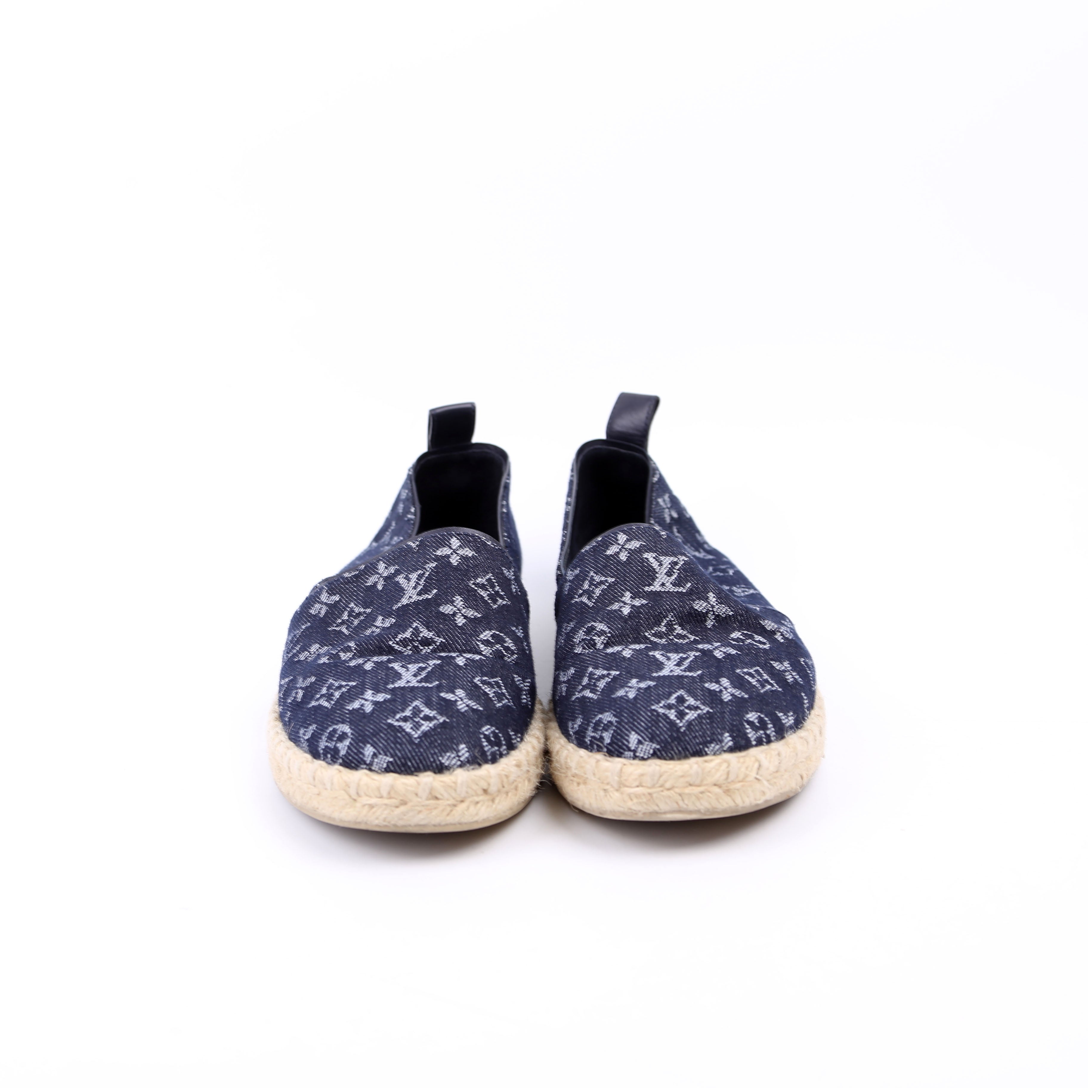 Waterfall Espadrille Size 39.5 Blue