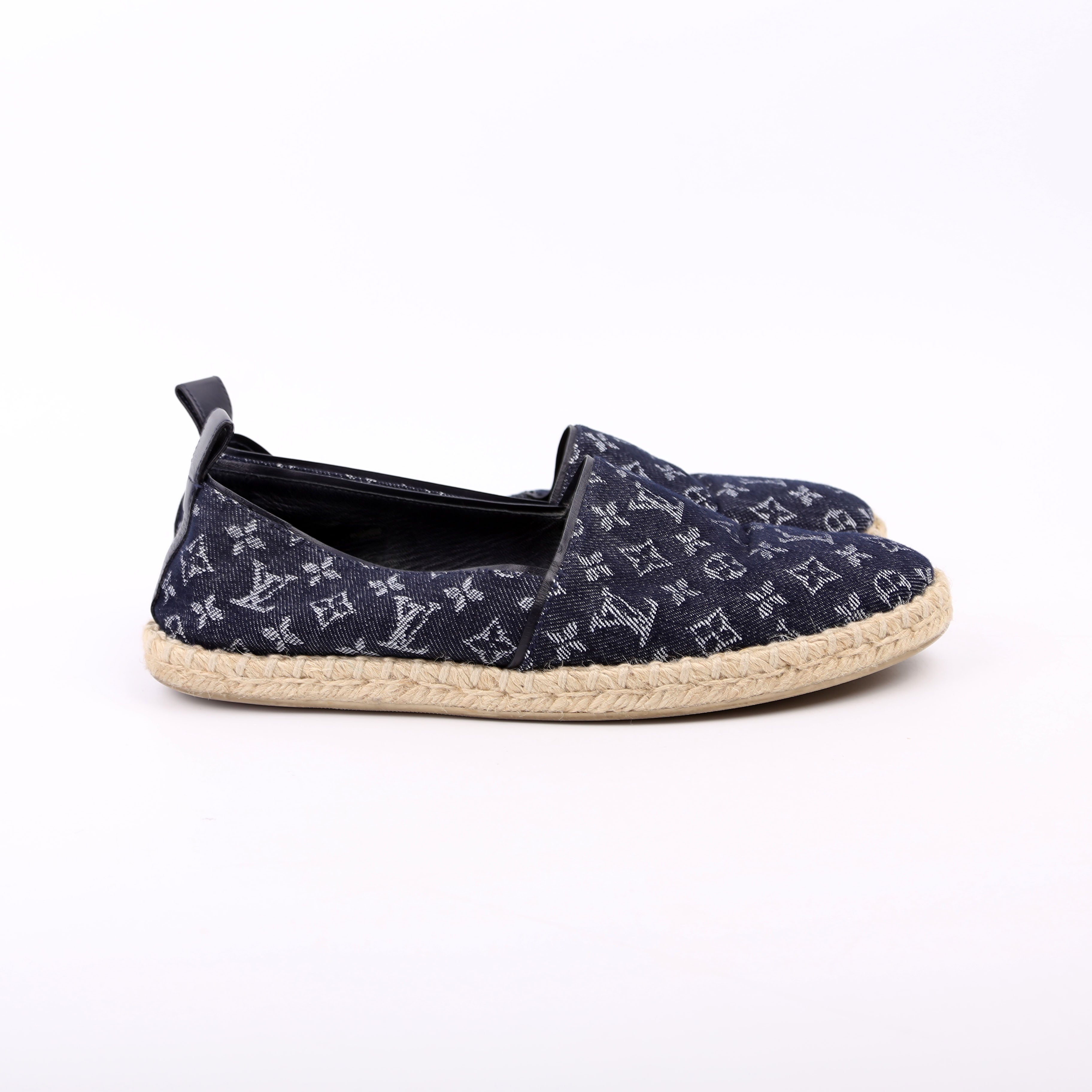 Waterfall Espadrille Size 39.5 Blue