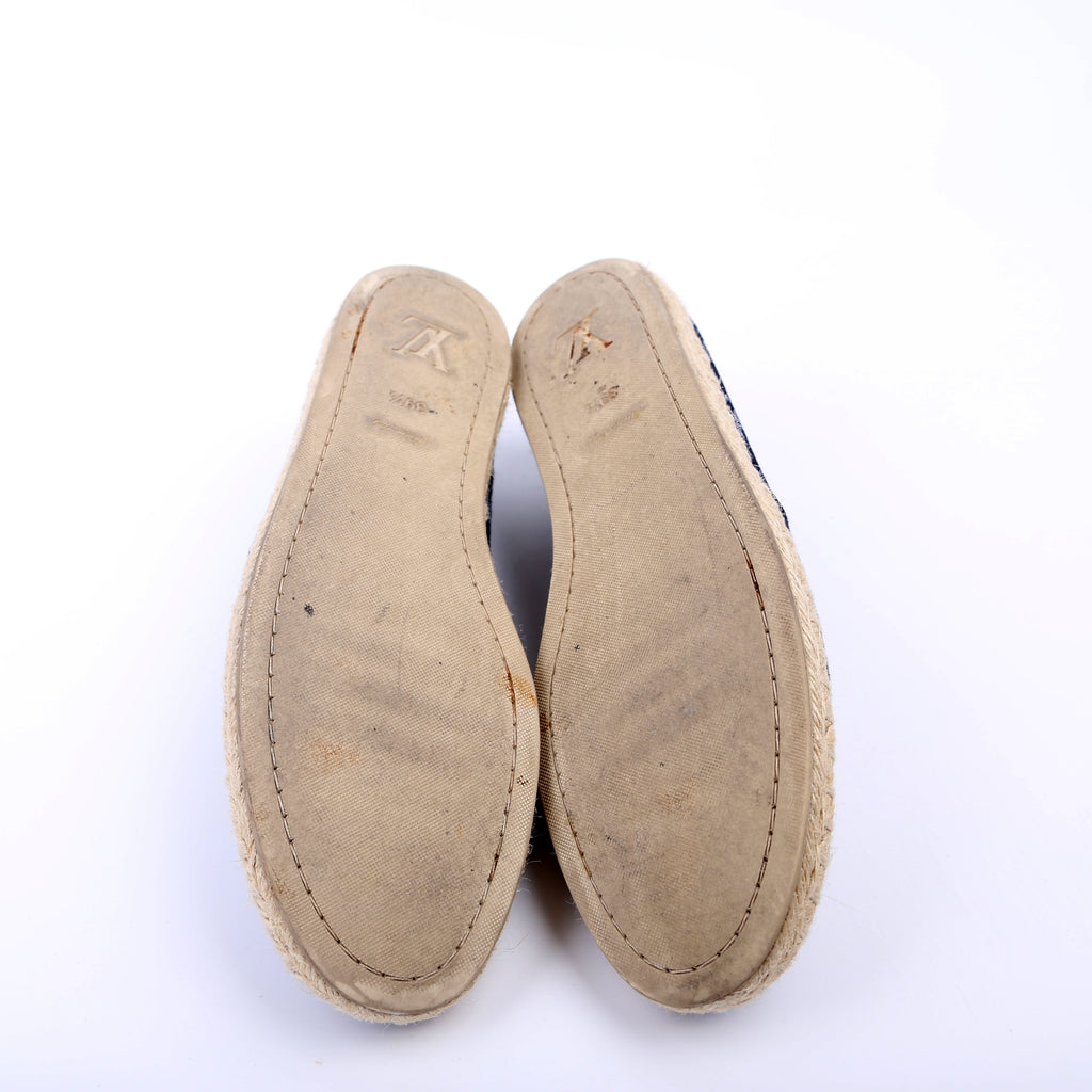 Waterfall Espadrille Size 39.5 Blue