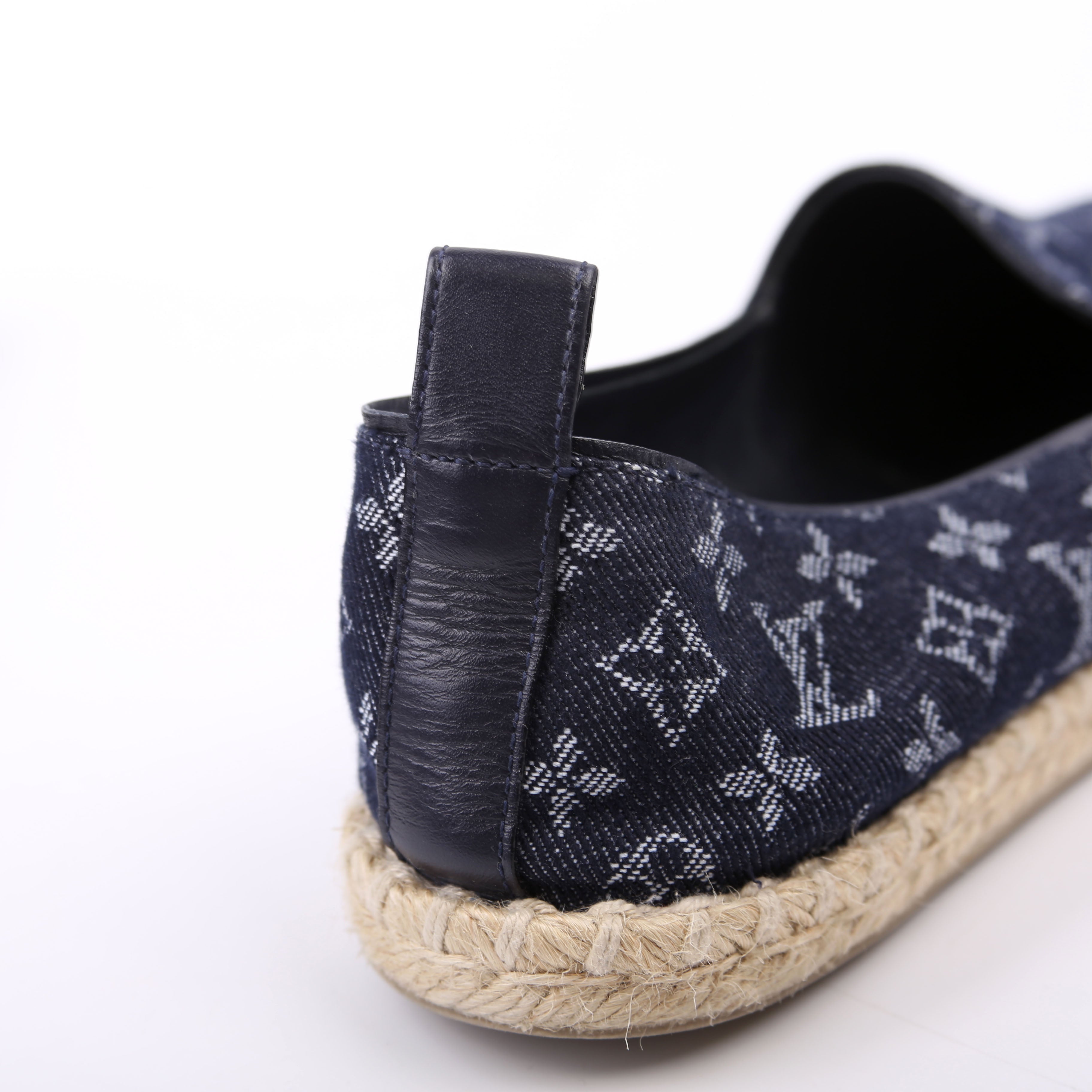 Waterfall Espadrille Size 39.5 Blue