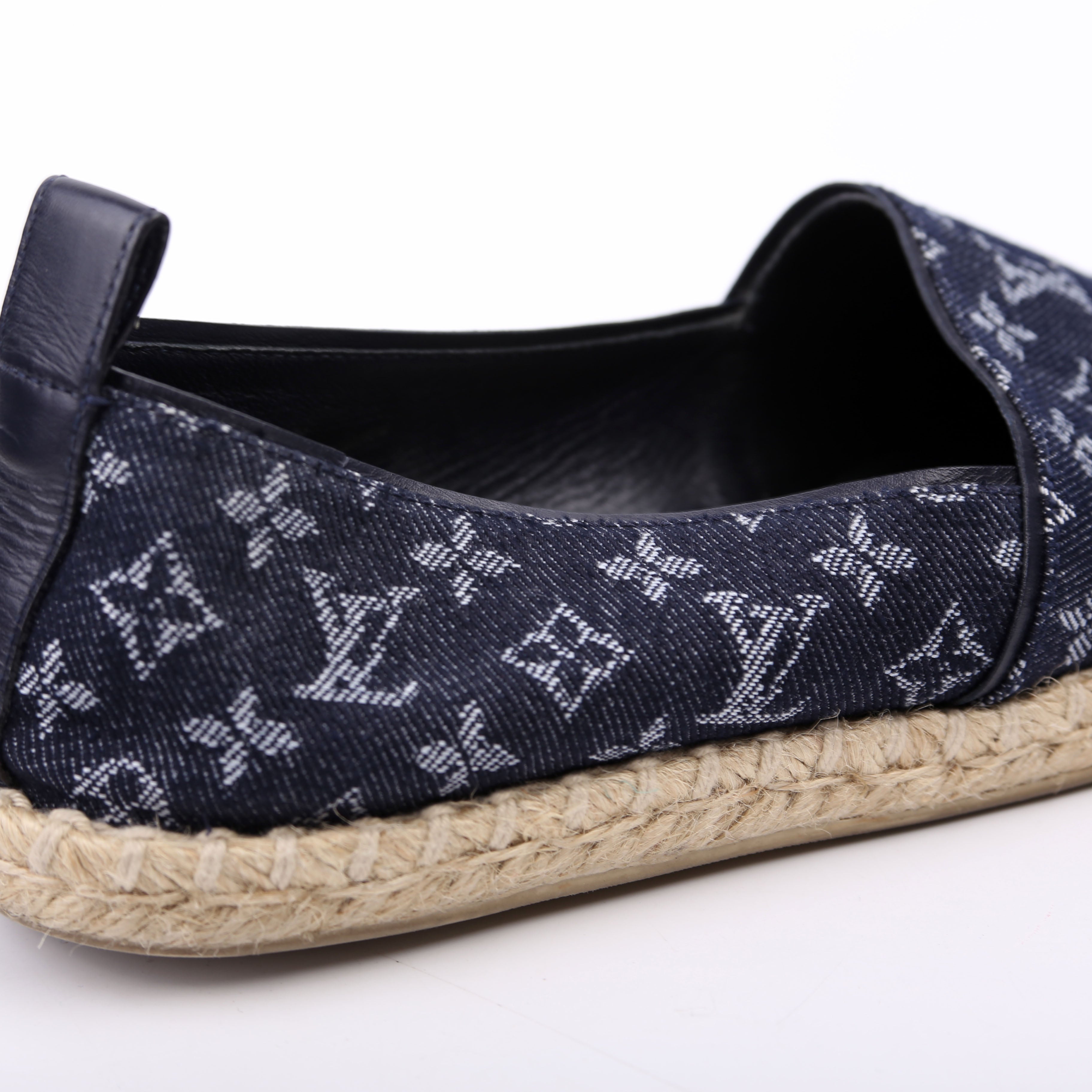 Waterfall Espadrille Size 39.5 Blue