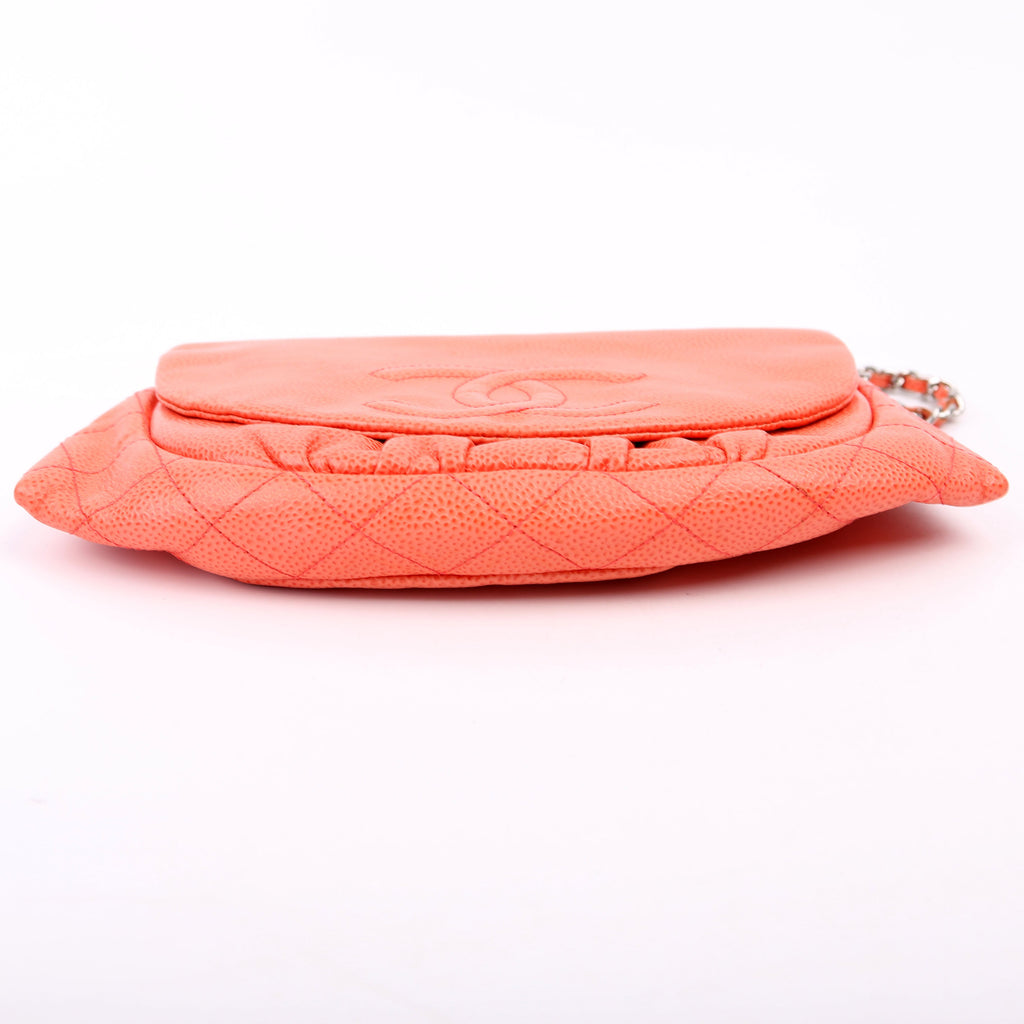 Wallet On Chain Half Moon Caviar Orange