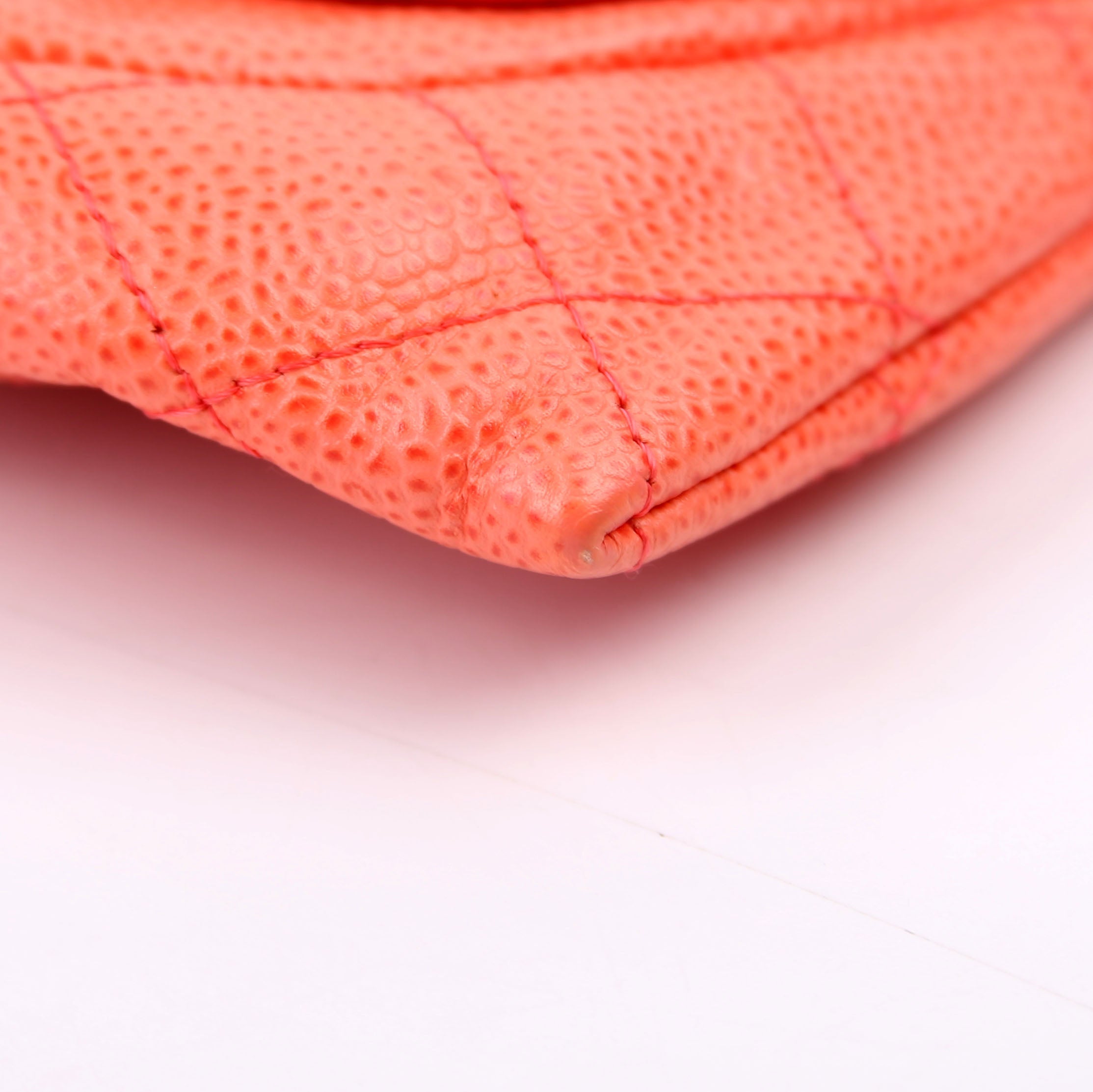 Wallet On Chain Half Moon Caviar Orange