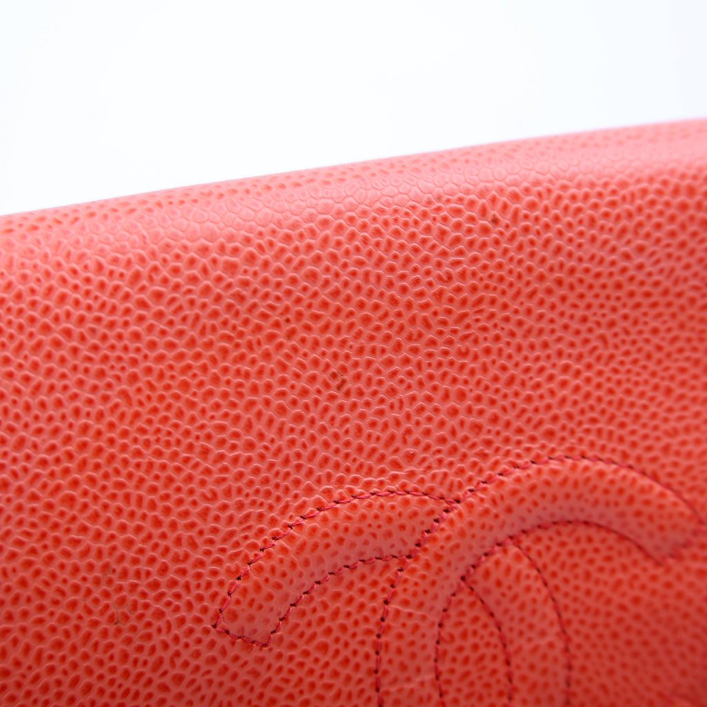 Wallet On Chain Half Moon Caviar Orange