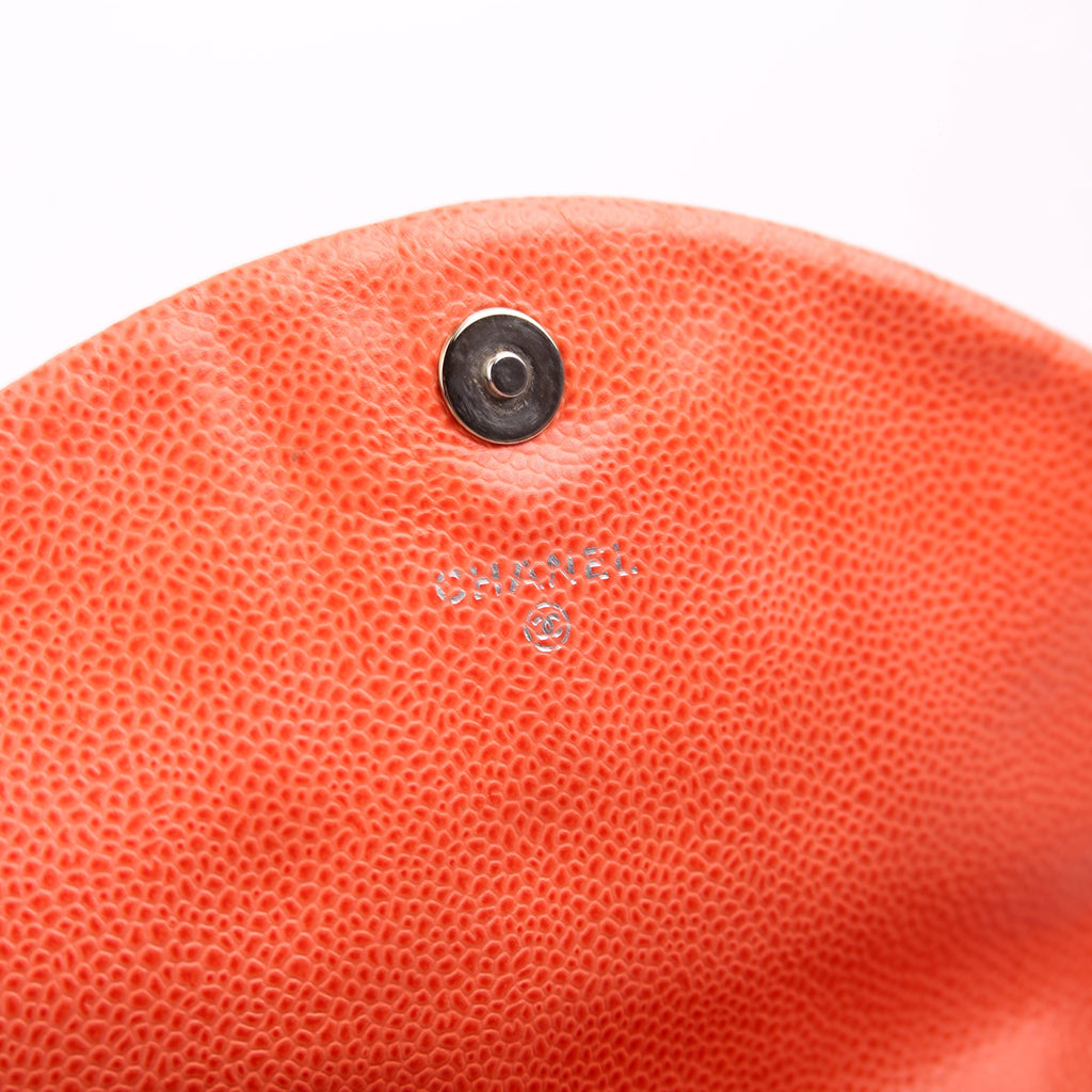 Wallet On Chain Half Moon Caviar Orange