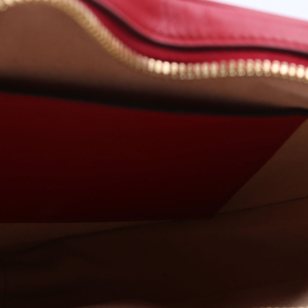 Gucci 751628 Interlocking G Mini Heart Bag Red