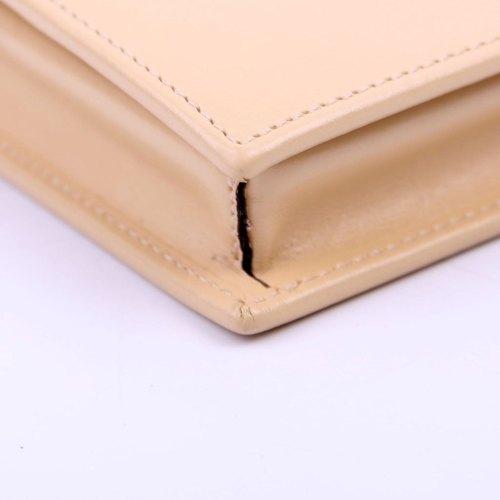 621892 Horsebit 1955 Wallet With Chain Tan