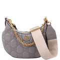 Gucci 739709 Matelasse Small Bag Grey
