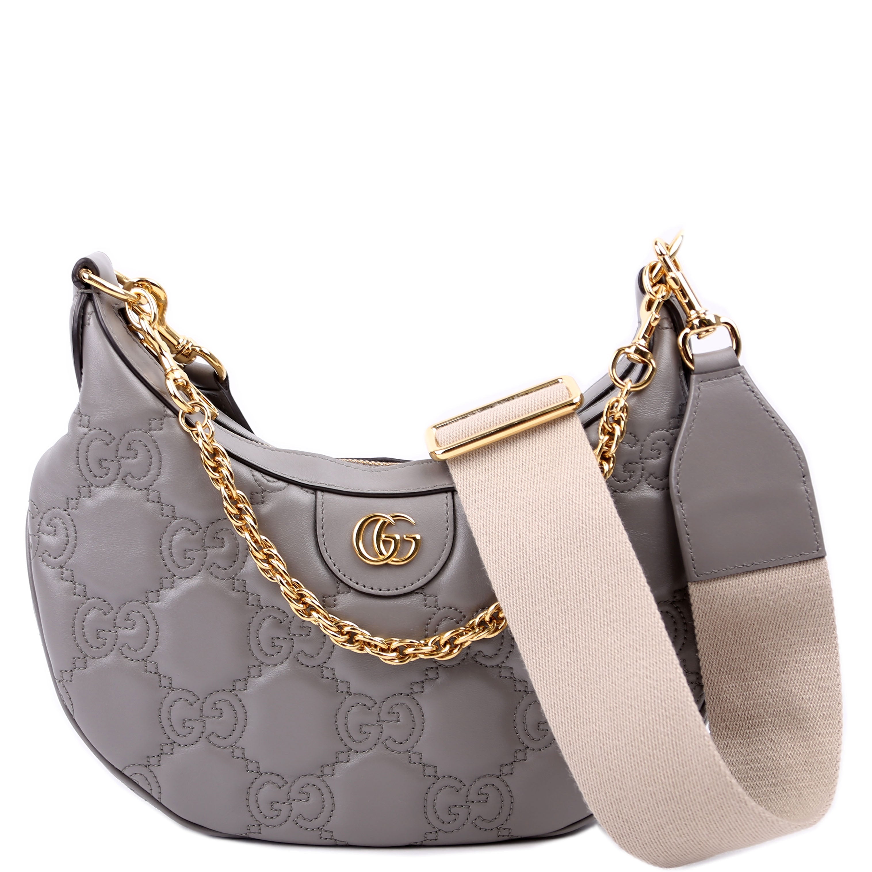 Gucci 739709 Matelasse Small Bag Grey