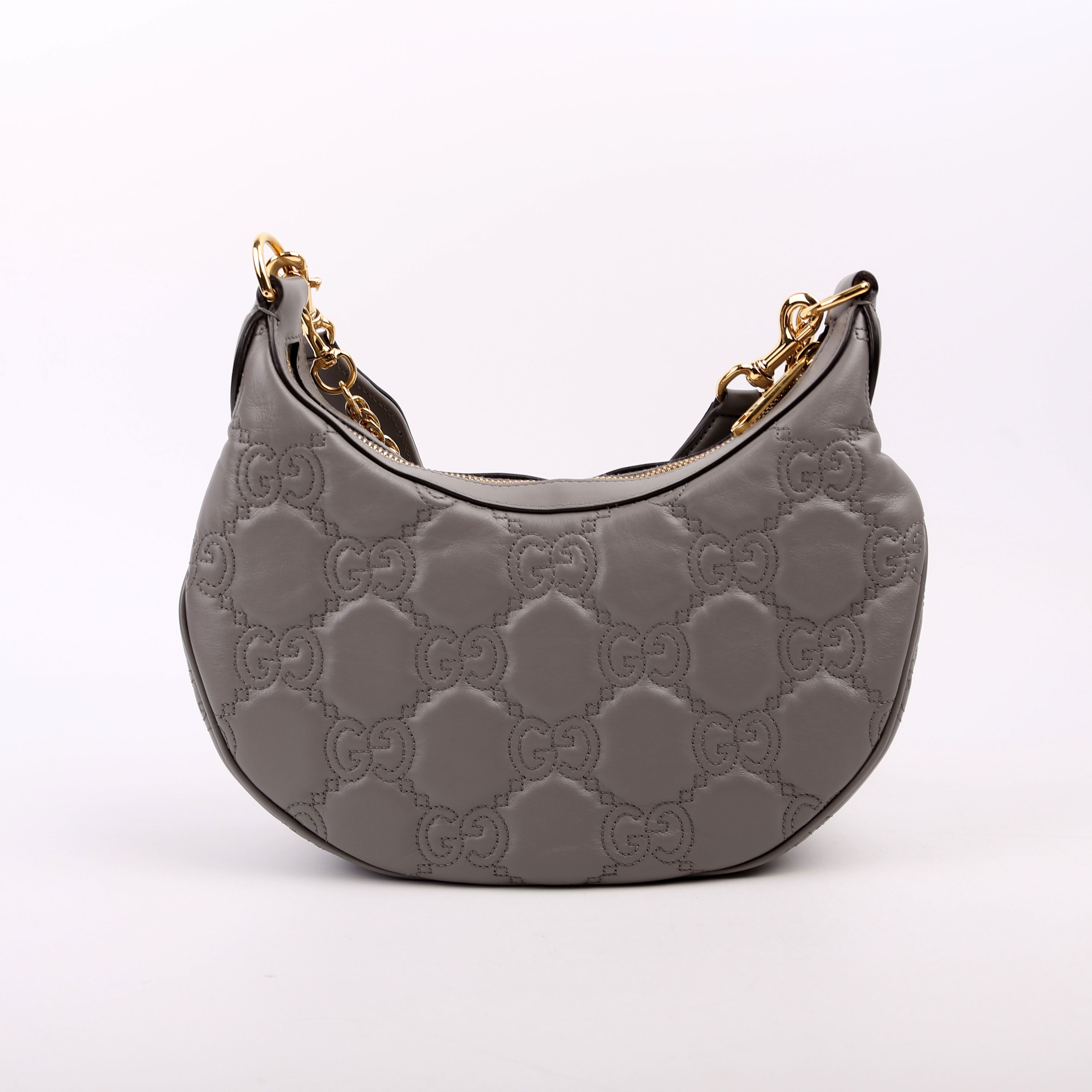 Gucci 739709 Matelasse Small Bag Grey