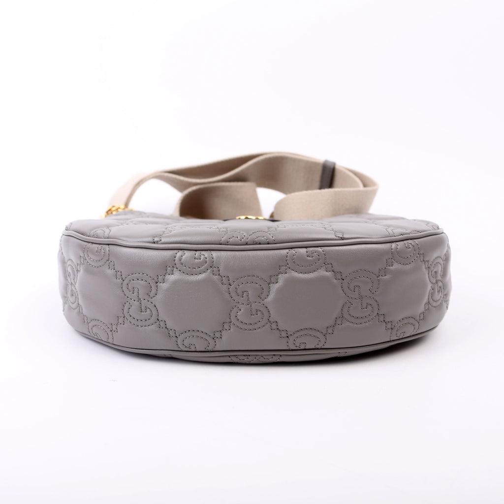 Gucci 739709 Matelasse Small Bag Grey