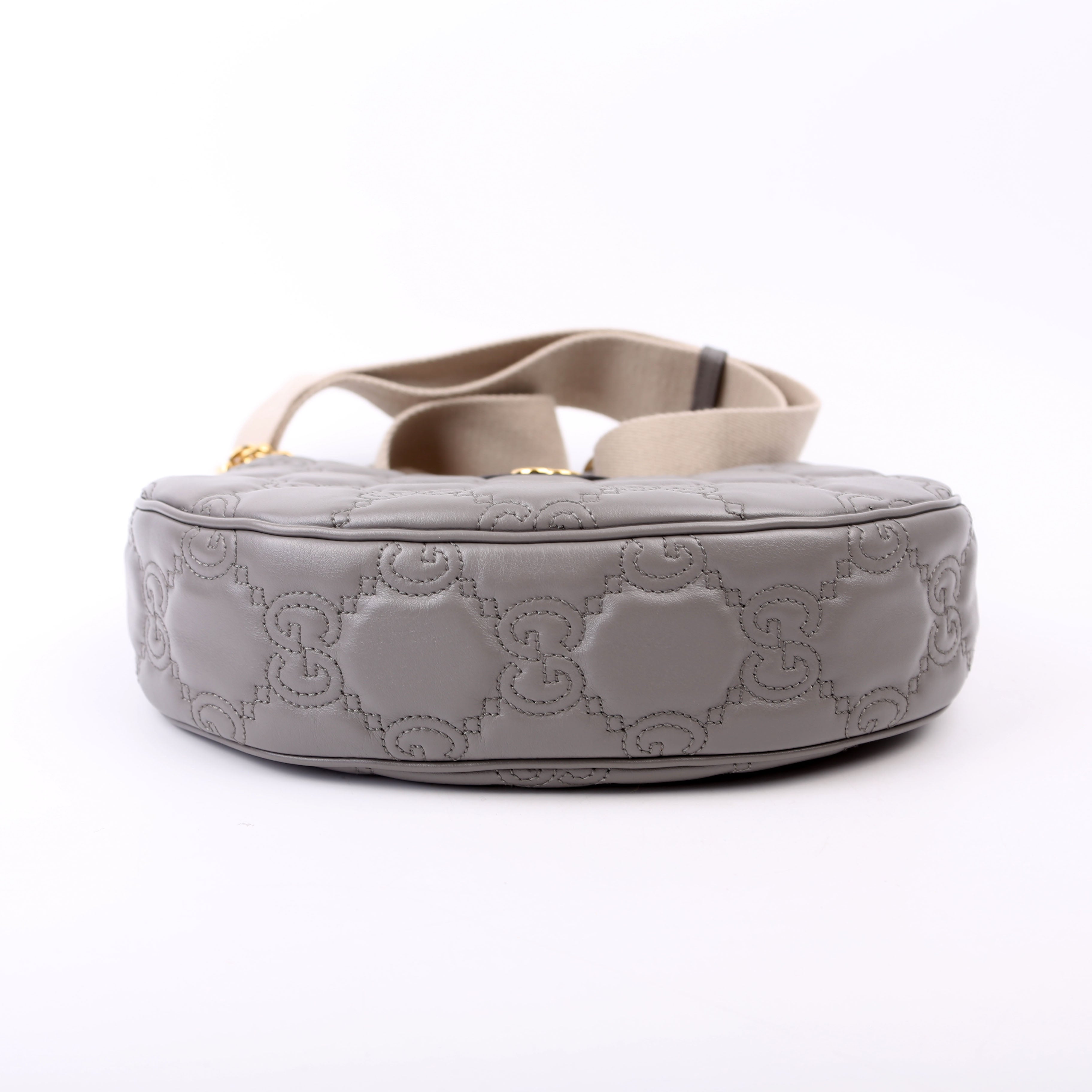 Gucci 739709 Matelasse Small Bag Grey