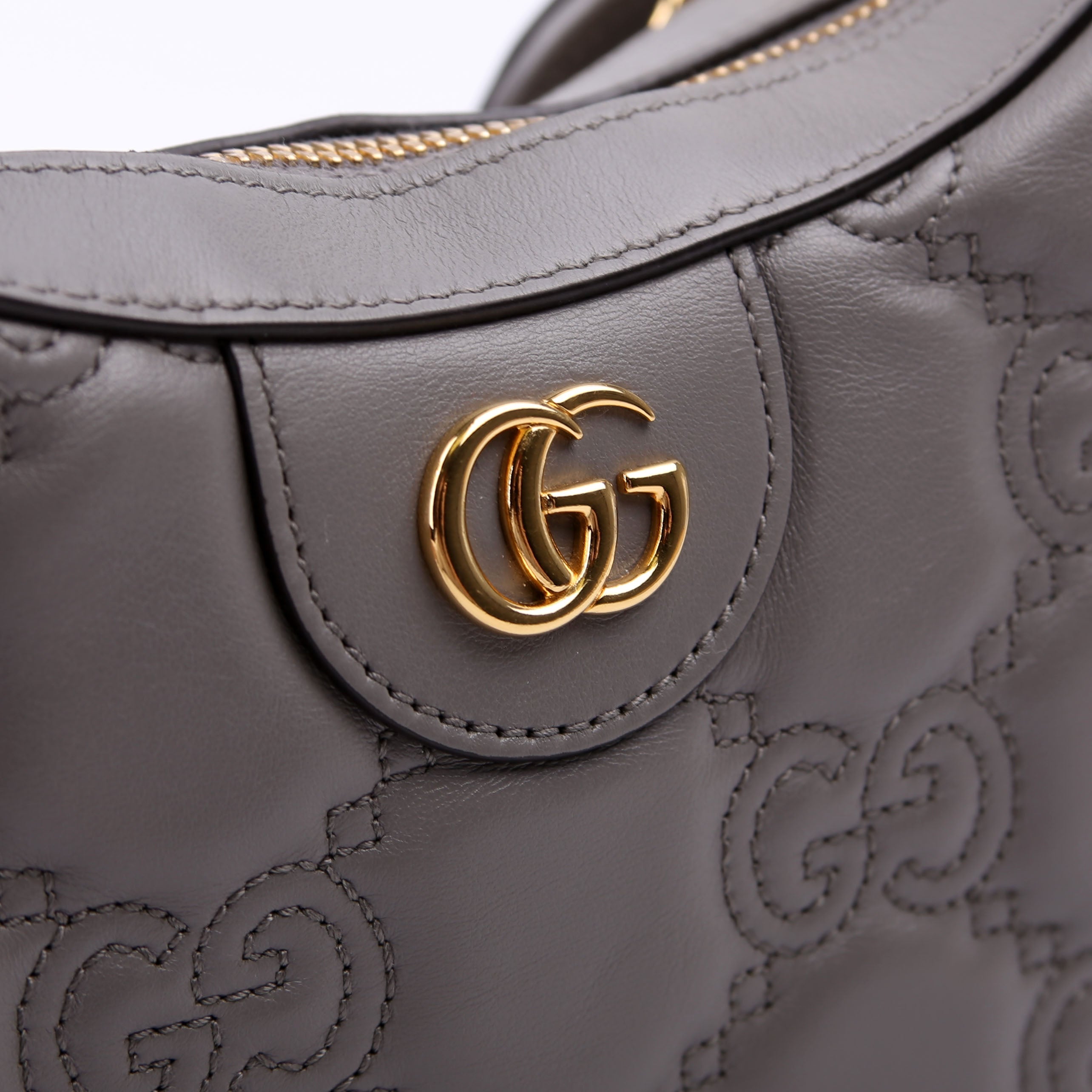 Gucci 739709 Matelasse Small Bag Grey
