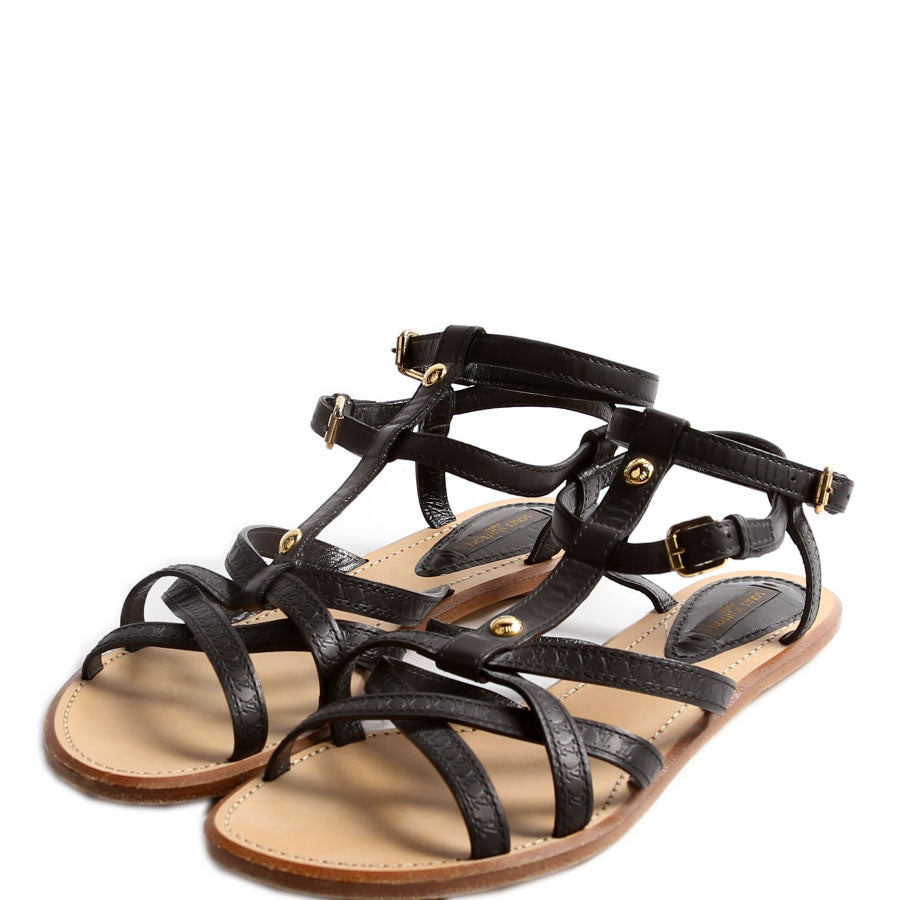 Explorer Strappy Flat Sandals Size 39