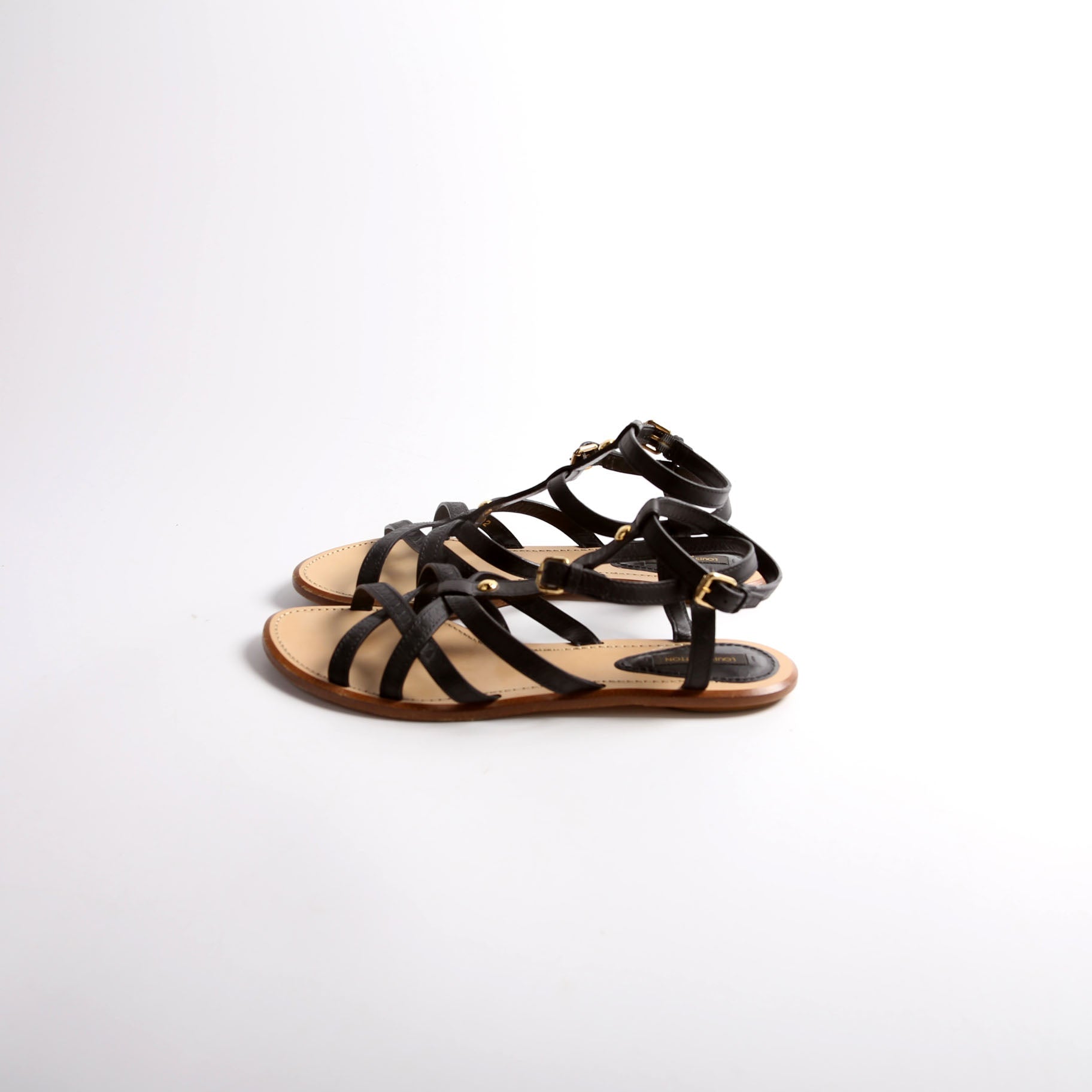Explorer Strappy Flat Sandals Size 39