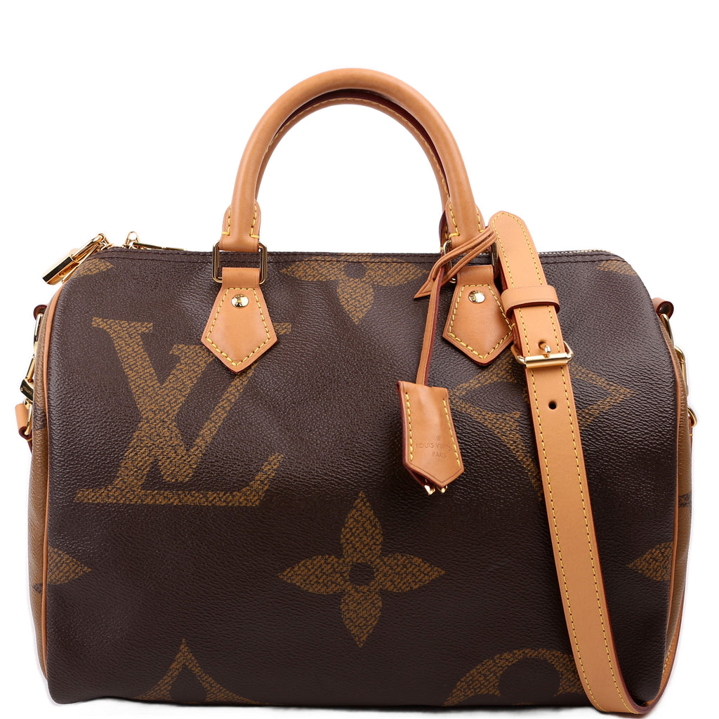 Speedy 30 Bandouliere Giant Reversed Monogram