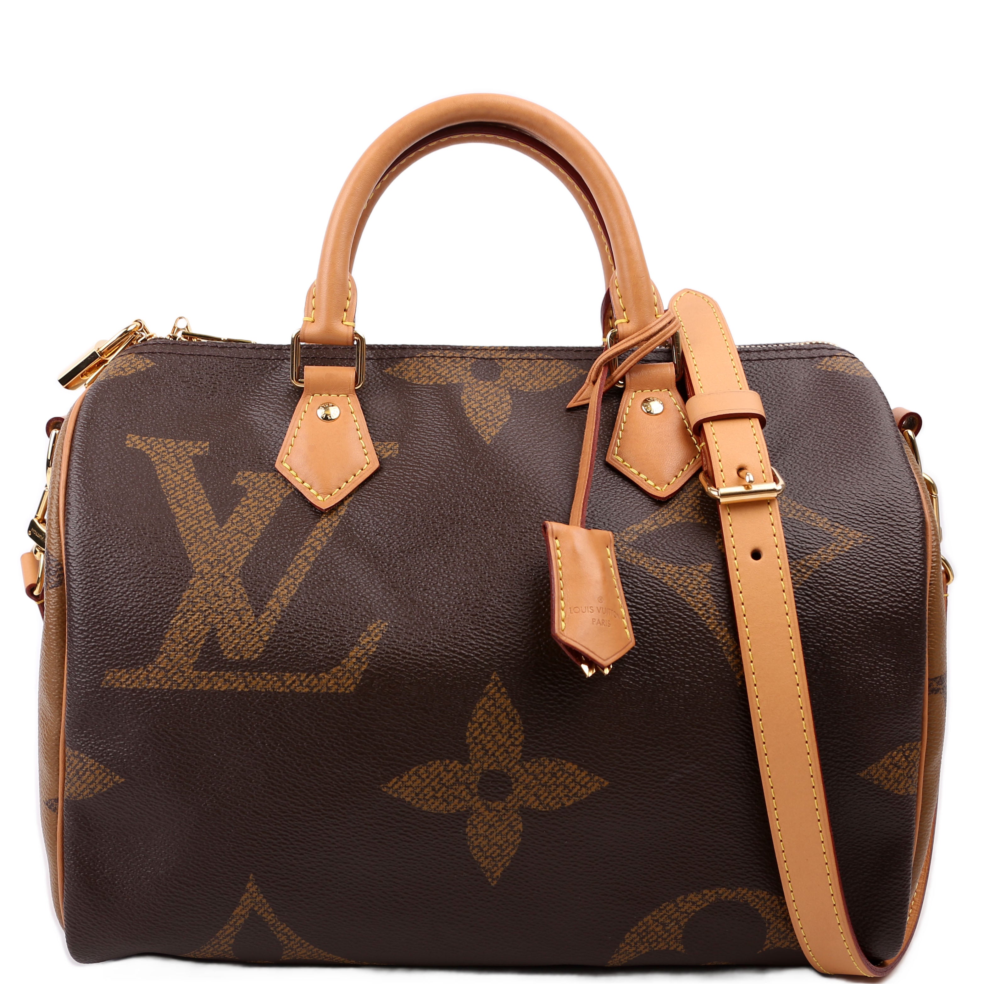 Speedy 30 Bandouliere Giant Reversed Monogram
