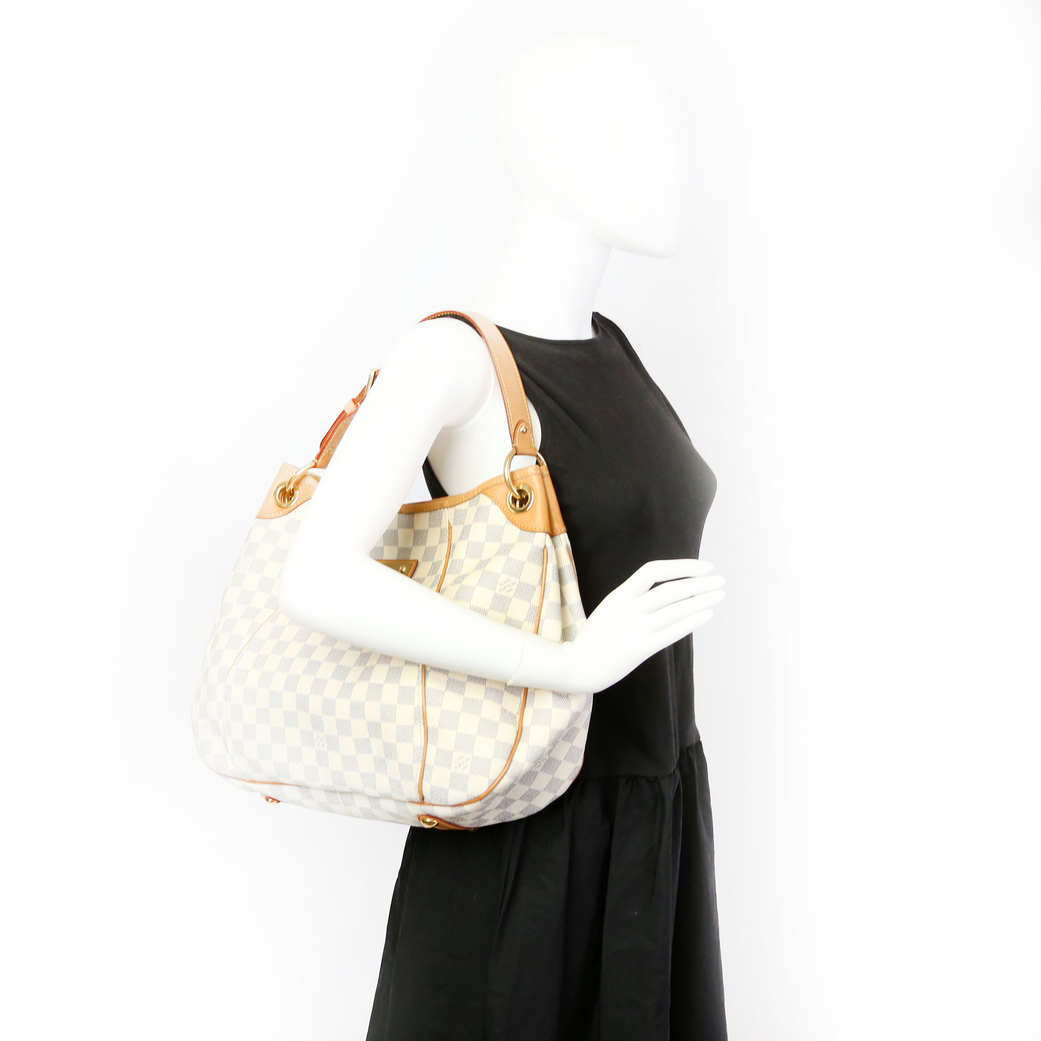 Galliera PM Damier Azur