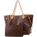Neverfull With Wallet MM Monogram Red