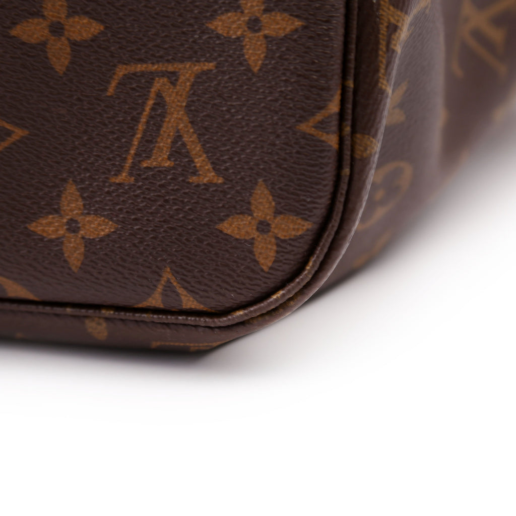 Neverfull With Wallet MM Monogram Red