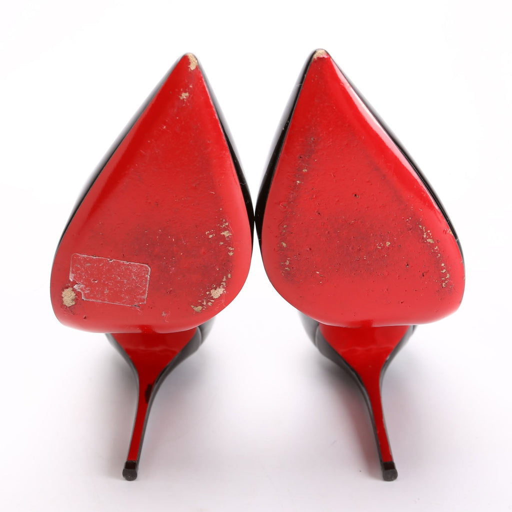 So Kate Patent 120MM Pumps Size 36.5 Black