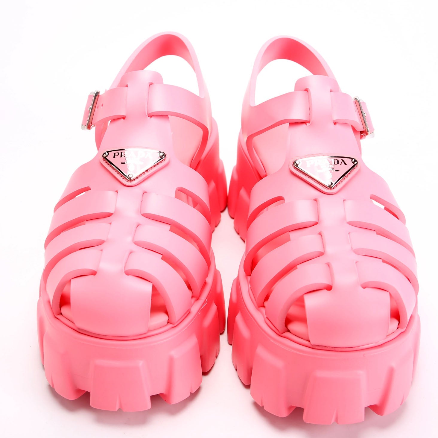 Rubber Foam Sandals Pink Size 40