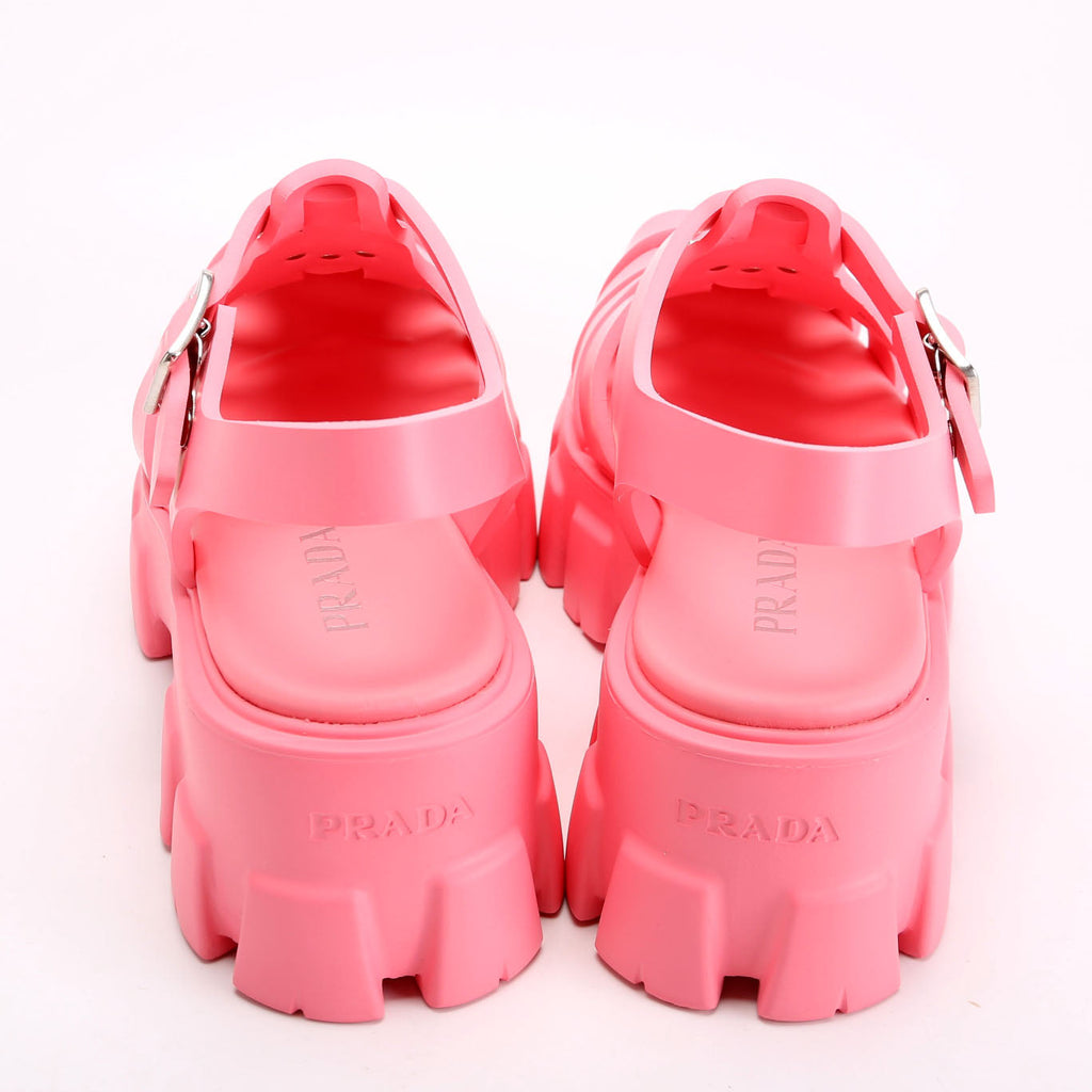 Rubber Foam Sandals Pink Size 40