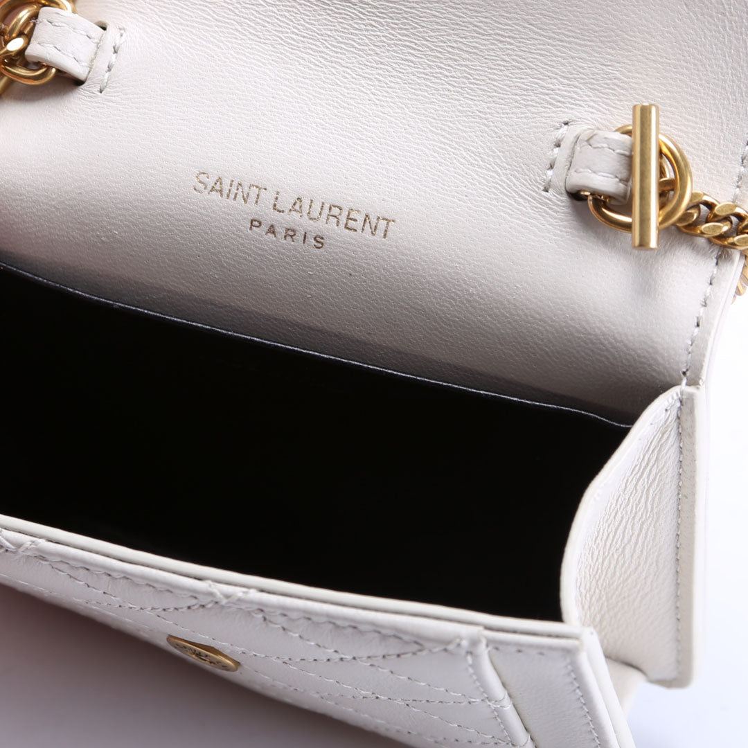 Gaby Crossbody Micro 685612 Ivory