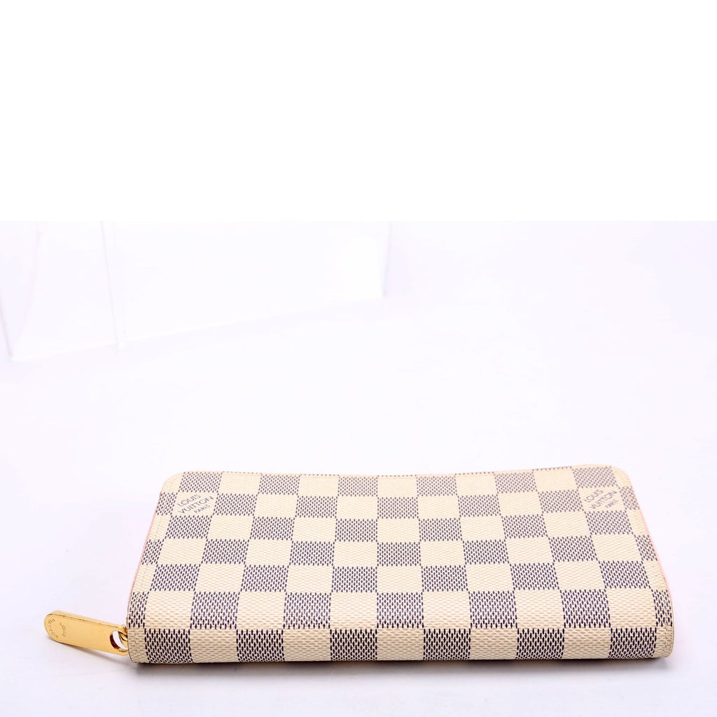Zippy Wallet Damier Azur Pink