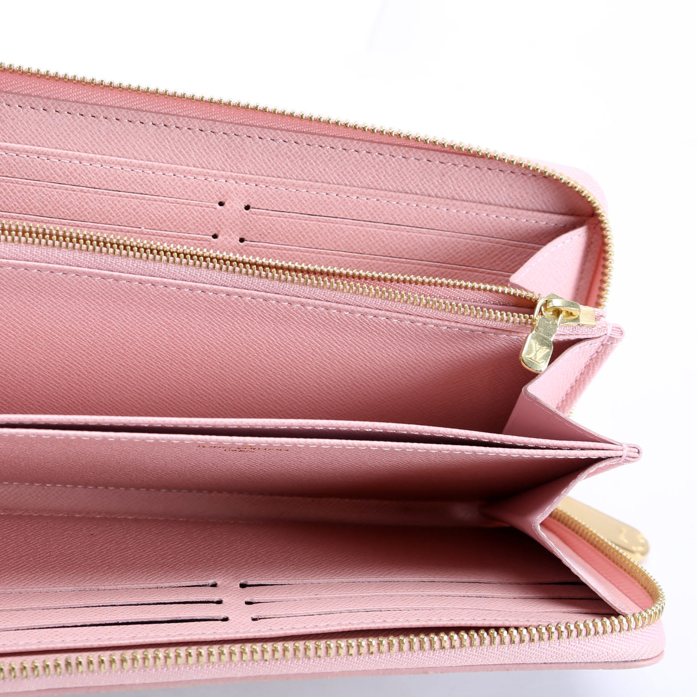 Zippy Wallet Damier Azur Pink