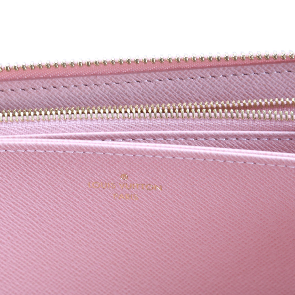 Zippy Wallet Damier Azur Pink