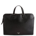 Saffiano Lux Briefcase Black
