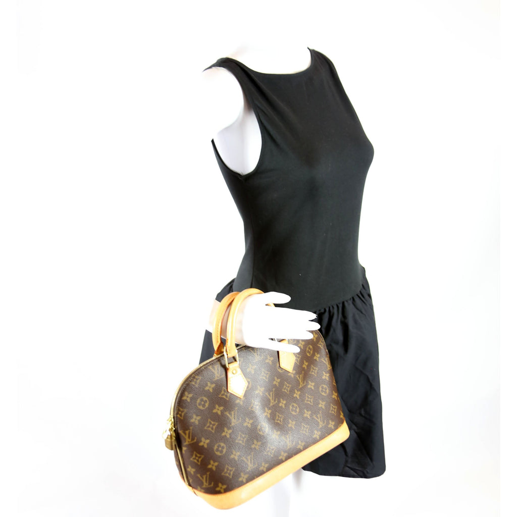 Alma PM Monogram Older Brown