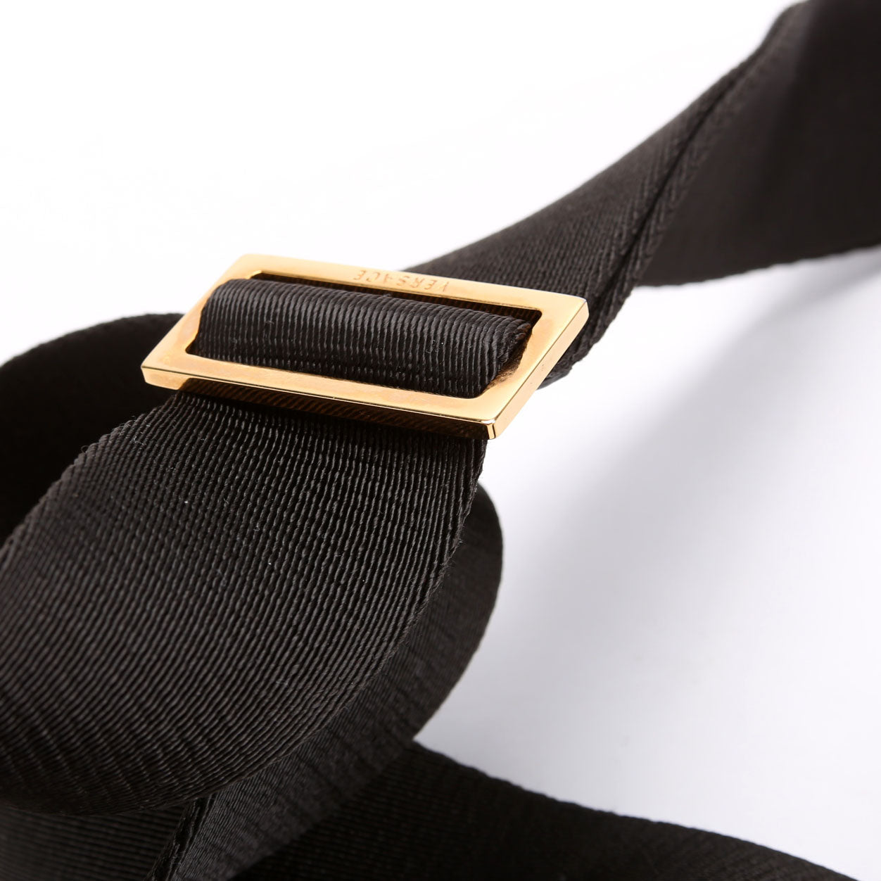 Medusa Crossbody Leather Black