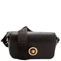 Medusa Flap Crossbody Black