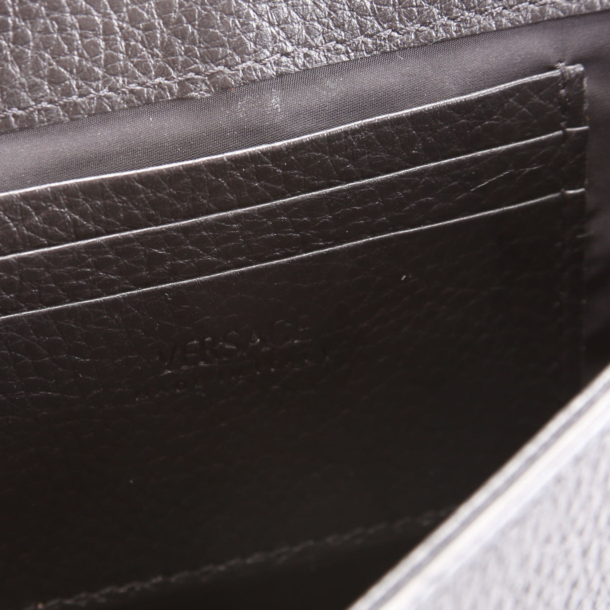 Medusa Flap Crossbody Black
