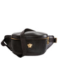 Medusa Waist Bag Leather Black