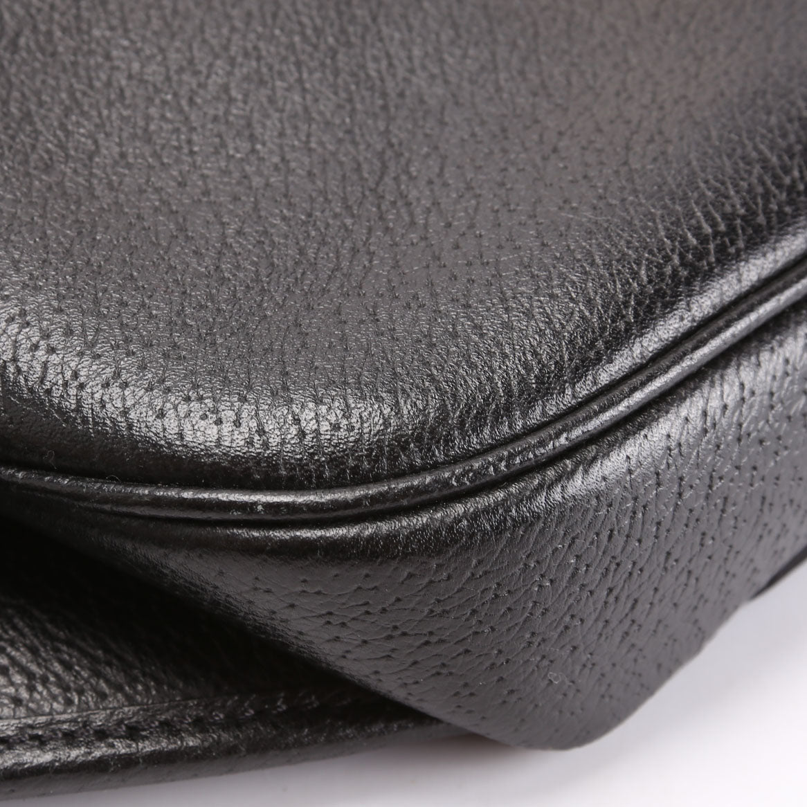 Medusa Waist Bag Leather Black