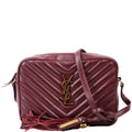 Lou Camera Bag Quilted Burgundy