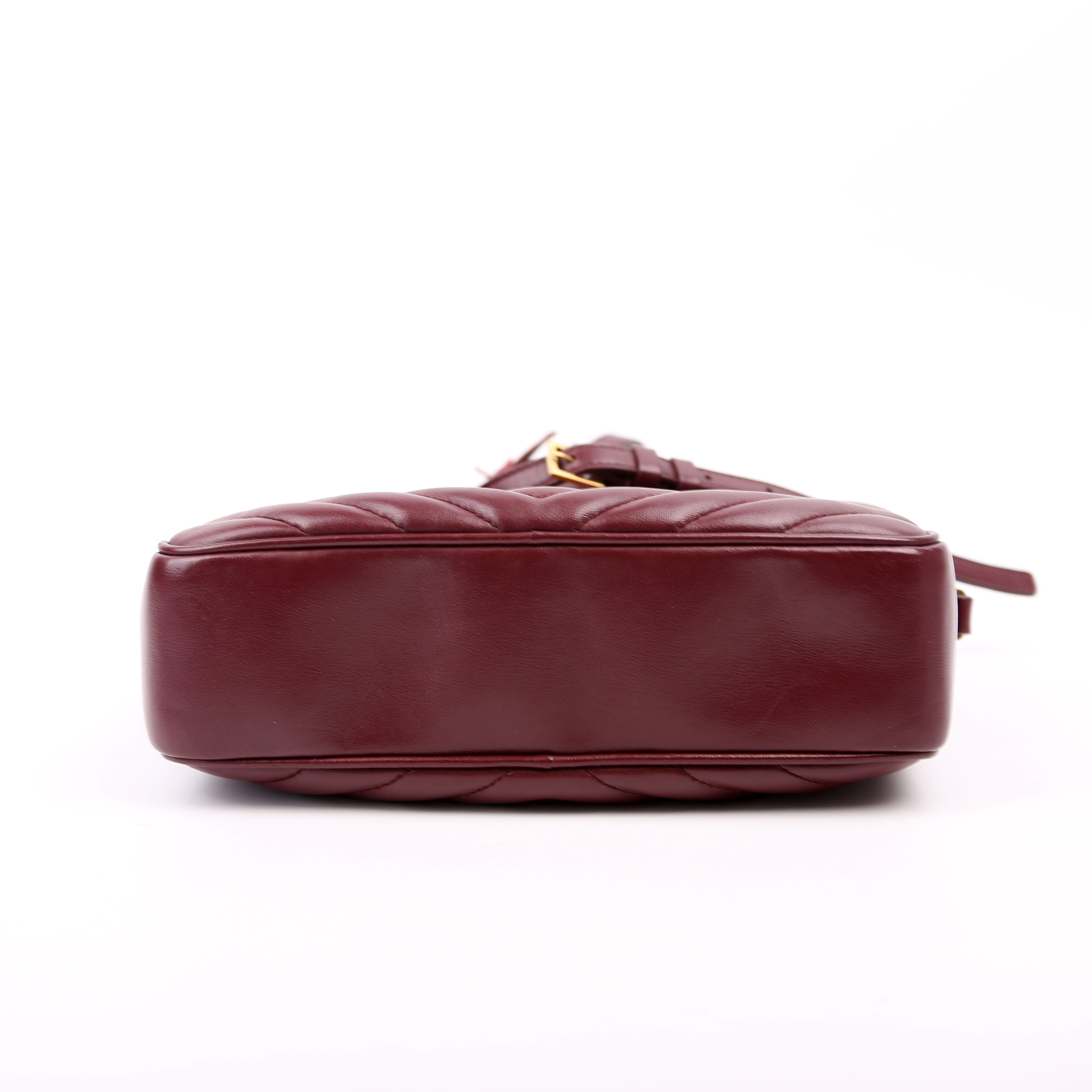 Lou Camera Bag Quilted Burgundy