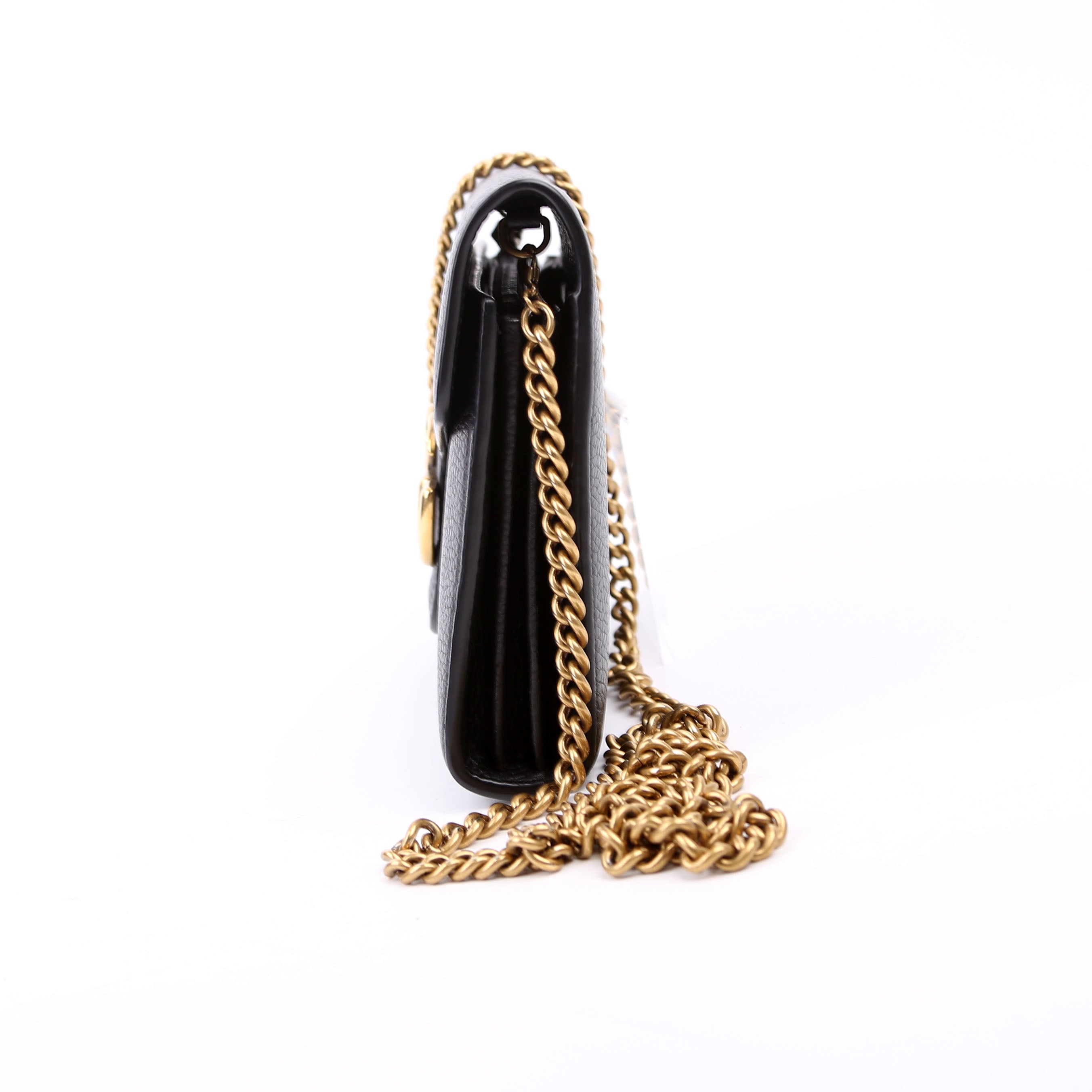 401232 Marmont Chain Wallet Black