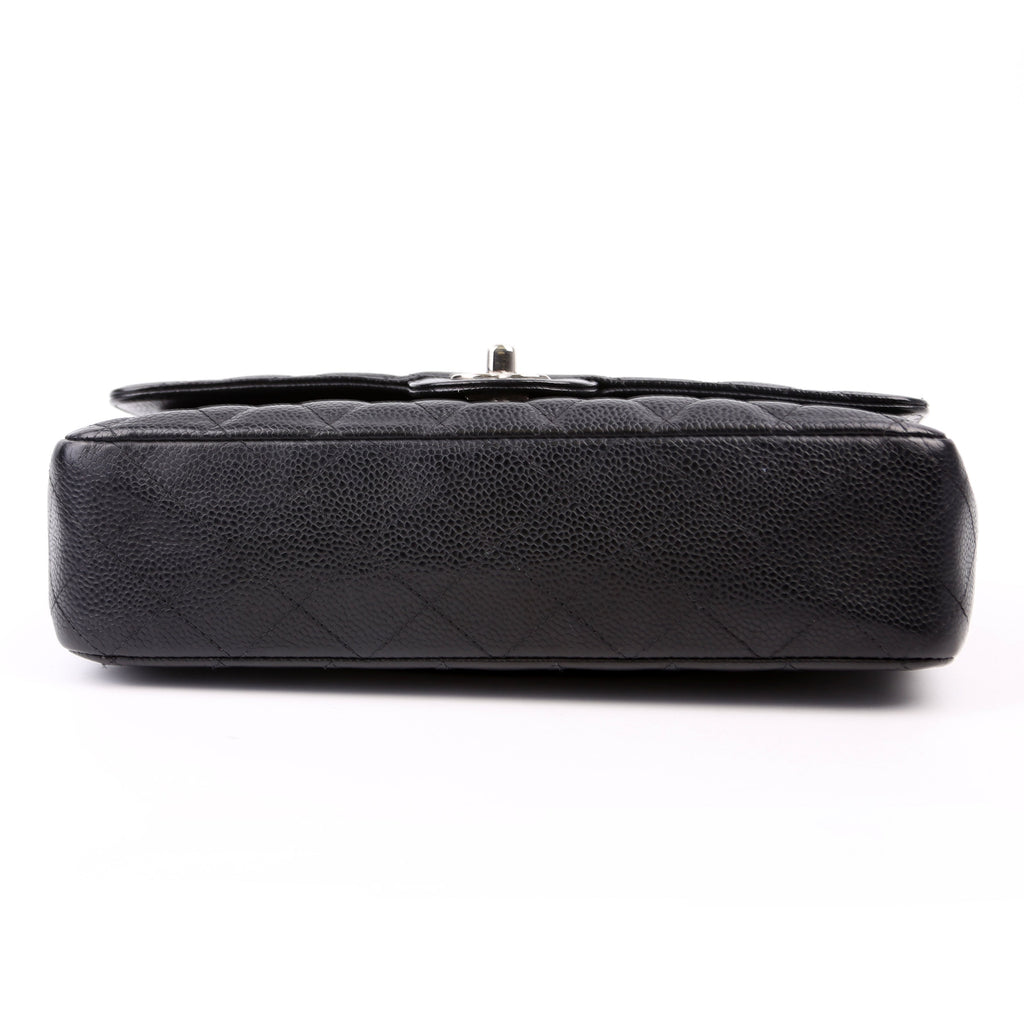 Classic Flap Medium Caviar Black