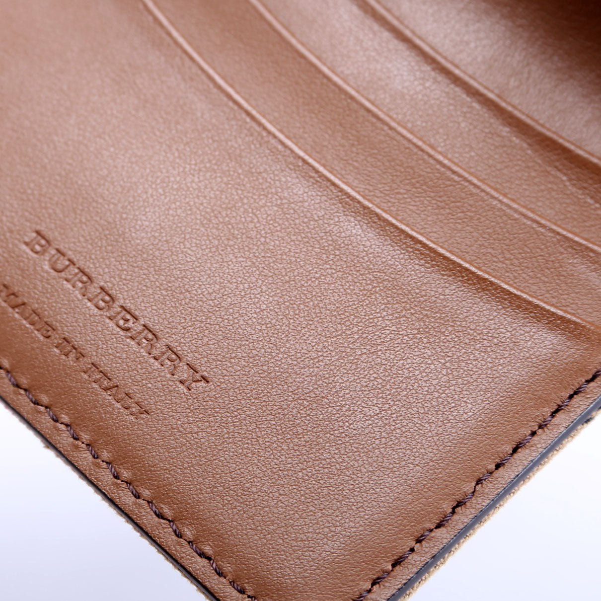 Luna Compact French Wallet Brown