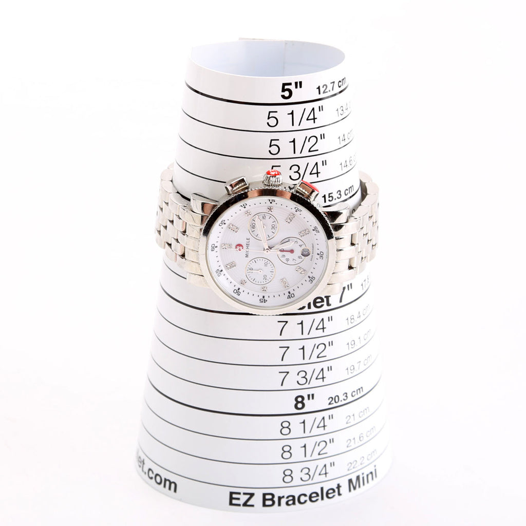 Sport Sail Stainless With 0.6CW Diamond Watch Silver/White