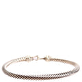 Classic Cable 4MM Buckle Bracelet 925/750