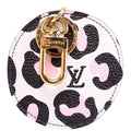Illustre Wild At Heart Monogram Bag Charm Black/Pink
