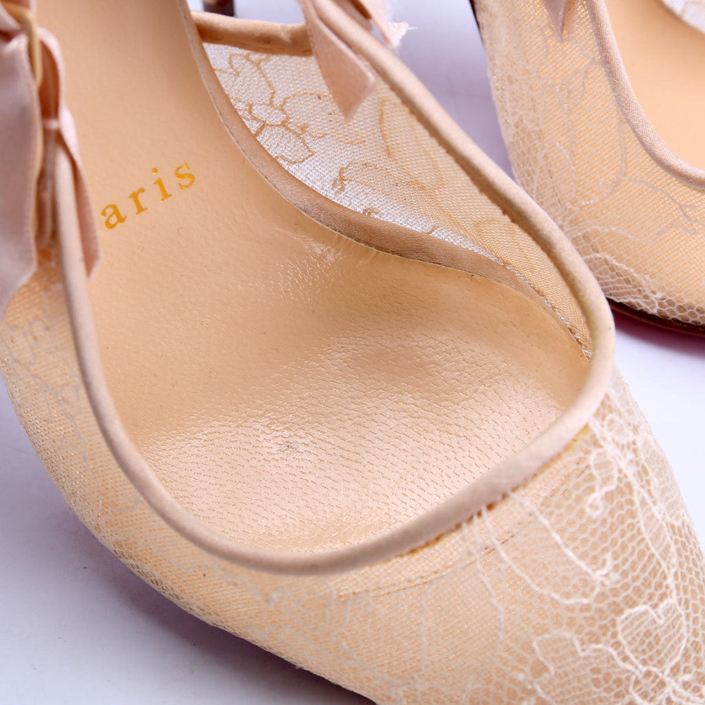 Hot Jeanbi 100 Lace Pumps Size 36.5