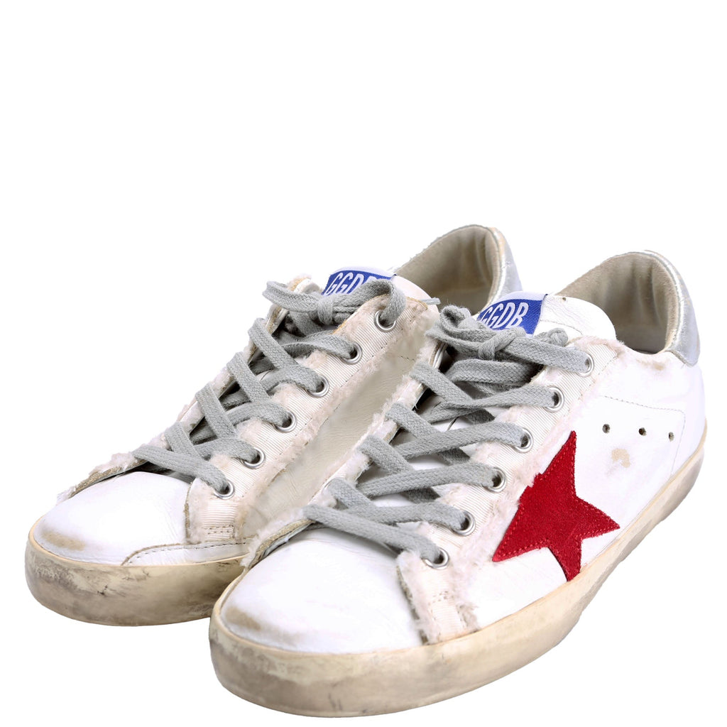 superstar sneakers size 39 White/Red